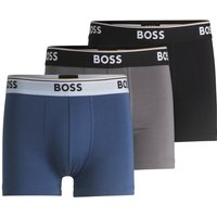 BOSS 3er Pack Boxer Trunks mit elastischem Label-Bund