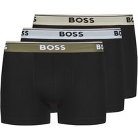 BOSS 3er Pack Boxer Trunks mit elastischem Label-Bund