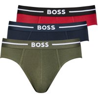 BOSS 3er Pack Mini-Slips mit Label-Bund in Stretch-Qualität