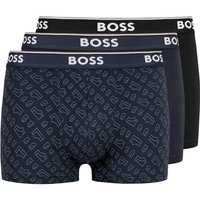 BOSS 3er Pack Trunks mit Stretchanteil und Label-Bund