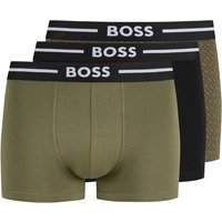 BOSS 3er Pack Trunks mit Stretchanteil und Label-Bund