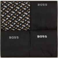 BOSS 4er Pack Geschenkbox Socken mit Label-Print