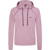 BOSS GREEN Hoodie mit erhabenem Logo-Schriftzug an Kapuze