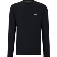 BOSS GREEN Longsleeve T-Shirt mit kleinem Logo-Print