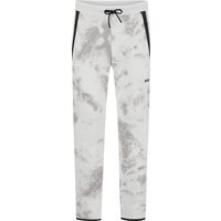 BOSS GREEN Sweatpants aus Stretch-Gewebe mit gummiertem Print