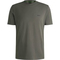 BOSS GREEN T-Shirt mit Label-Schriftzug und Stretchanteil