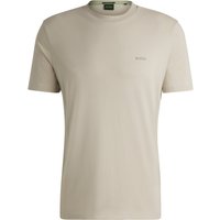 BOSS GREEN T-Shirt mit Label-Schriftzug und Stretchanteil