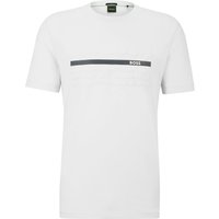 BOSS GREEN T-Shirt mit Label- und Relief-Print