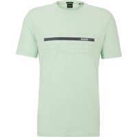 BOSS GREEN T-Shirt mit Label- und Relief-Print