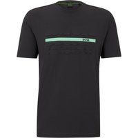 BOSS GREEN T-Shirt mit Label- und Relief-Print