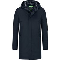 BOSS GREEN Wattierter Hexatech Parka in wasserfester Piqué-Qualität