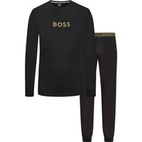 BOSS Hausanzug in Jersey-Qualität mit Logo-Details