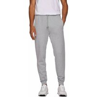 BOSS Jogginghose Hadiko Curved Jogger Kordelzug-Bund für eine anpassbare Passform