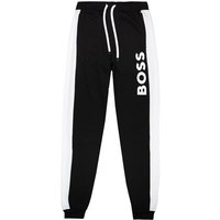 BOSS Jogginghose Jarquard Pants mit Markenprint