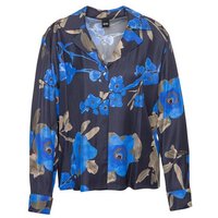 BOSS Klassische Bluse Basiga mit Blumenmuster (1-tlg)