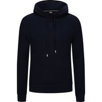 BOSS Leichter Hoodie mit Wabenstruktur