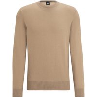 BOSS Leichter Pullover aus Baumwolle mit O-Neck