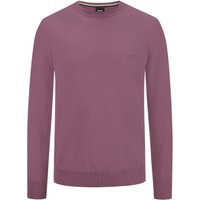 BOSS Leichter Pullover aus Baumwolle mit O-Neck