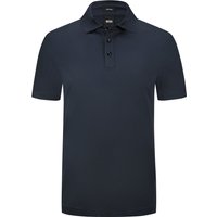 BOSS Leichtes Poloshirt mit Lyocell