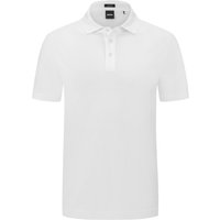 BOSS Leichtes Poloshirt mit Lyocell