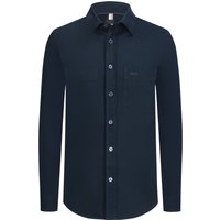 BOSS Overshirt aus robuster Baumwolle