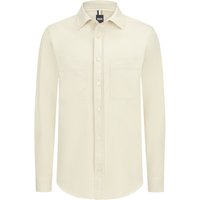 BOSS Overshirt aus robuster Baumwolle