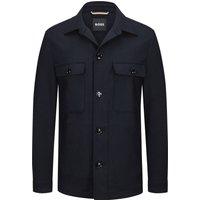 BOSS Overshirt in Tweed-Qualität