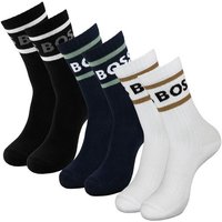 BOSS Sportsocken Finest Soft Cotton (3-Paar) aus feinster Baumwollmischung