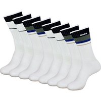 BOSS Sportsocken QS Rib Stripe CC (4-Paar) mit BOSS Logo am Bund