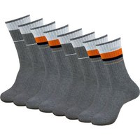 BOSS Sportsocken QS Rib Stripe CC (4-Paar) mit BOSS Logo am Bund