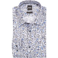 BOSS Stretch-Hemd Hank mit floralem Print