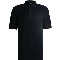 BOSS Strick-Poloshirt Daremo mit Feinstrick-Muster