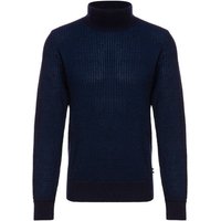 BOSS Strickpullover H-Emaurelio mit Stehkragen (1-tlg)