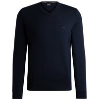 BOSS Strickpullover Strickpullover V-Neck - Regular Fit