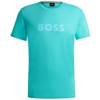 BOSS T-Shirt T-Shirt RN mit großem Markenprint auf der Brust