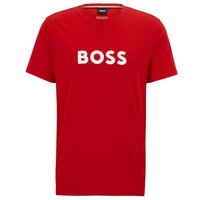 BOSS T-Shirt T-Shirt RN mit großem Markenprint auf der Brust