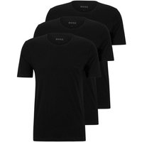 BOSS T-Shirt T-Shirt Rundhals (3er-Pack) mit dezentem BOSS Logo-Print