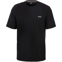 BOSS T-Shirt Waffle T-Shirt 10242355 01 mit Waffelmuster