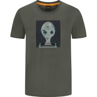 BOSS T-Shirt mit Alien-Motiv