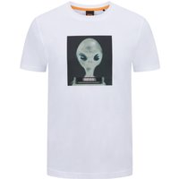 BOSS T-Shirt mit Alien-Motiv