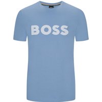 BOSS T-Shirt mit ehabenem Label-Stitching