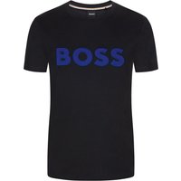 BOSS T-Shirt mit ehabenem Label-Stitching