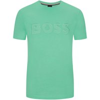 BOSS T-Shirt mit ehabenem Label-Stitching