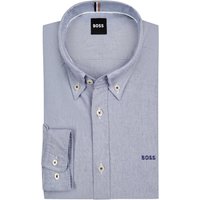 Boss Casual Oxfordhemd mit Label-Stickerei