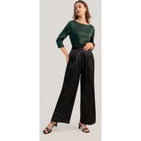 LILYSILK 100% 22 Momme Seidenhose für Damen DE Super Weich Entspannte Passform Schwarz 34