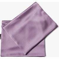 LILYSILK Kopfkissenbezug Seide Lavendel DE Reine Seide Ohne Verwendung Von Metallreißverschlüssen Weich Und Gemütlich Kissenbezüge 50X60Cm