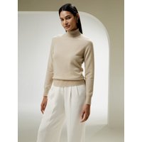 LILYSILK Damenkaschmirpullover Perfekt Für Jeden Anlass Gemütlich & Bequem Greige L Deutschland