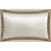 LILYSILK Seiden Kopfkissenbezug Taupe DE Glatt Und Weich Umschlagverschluss An Der Seite 80x80cm