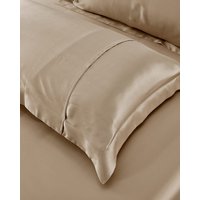 LILYSILK Seide Kissenbezug Taupe DE Charmeuse Seide Komfortabel Und Freundlich Für Allergiker Hautfreundlich Und Atmungsaktiv 80X80Cm