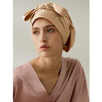 LILYSILK Seide Schlafhaube Damen Hell Kamel Deutschland 100% Maulbeerseide Ein Must-Have Für Viele Gelegenheiten